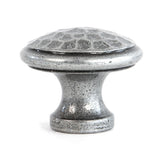 From The Anvil - Pewter Hammered Cabinet Knob - Medium | Sku. 33626 | Trade Door Handles.