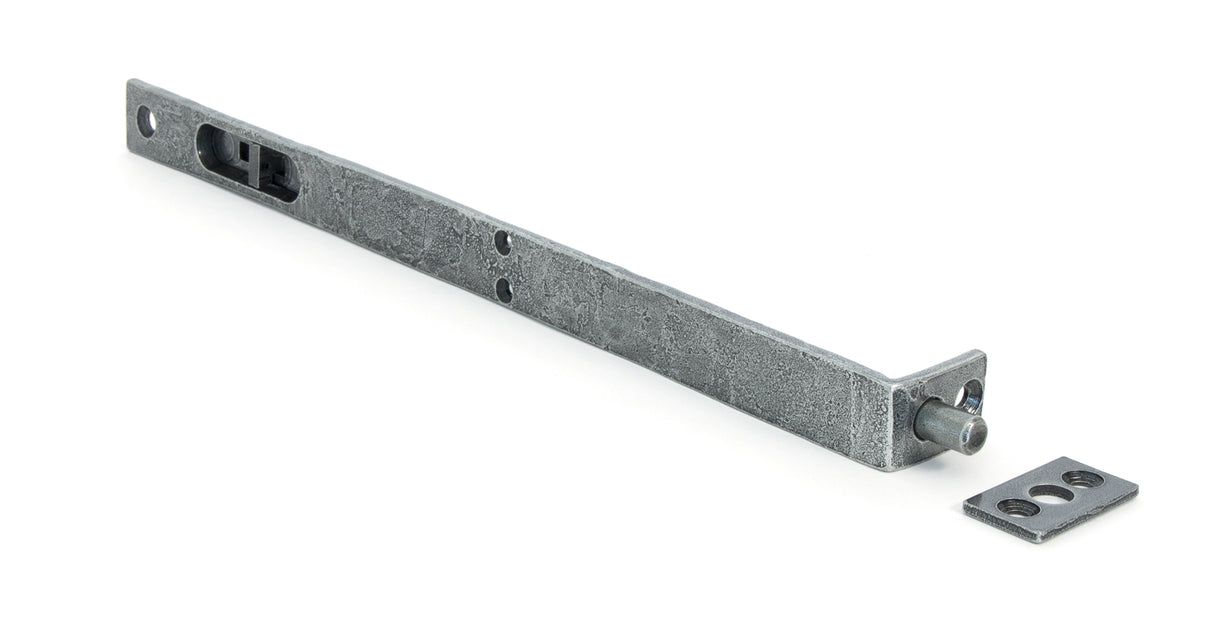 From The Anvil - Pewter 12'' Flush/Slide Door Bolt | Sku. 33627 | Trade Door Handles.