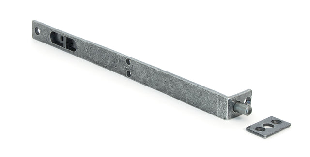 From The Anvil - Pewter 12'' Flush/Slide Door Bolt | Sku. 33627 | Trade Door Handles.