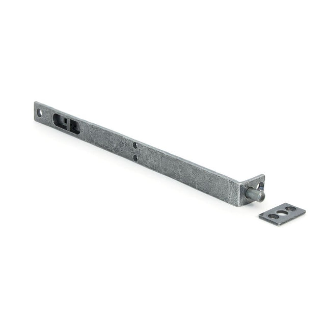 From The Anvil - Pewter 12'' Flush/Slide Door Bolt | Sku. 33627 | Trade Door Handles.