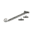 From The Anvil - Pewter 10" Monkeytail Stay | Sku. 33631 | Trade Door Handles.