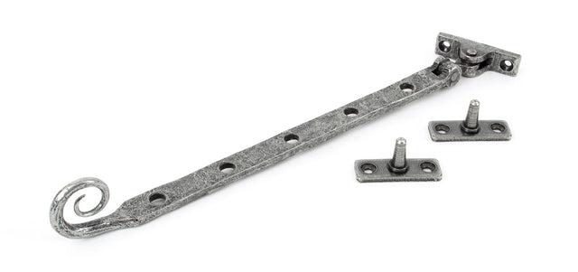 From The Anvil - Pewter 12" Monkeytail Stay | Sku. 33632 | Trade Door Handles.