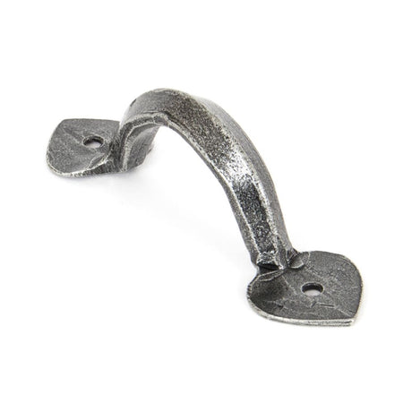 From The Anvil Pewter Patina 4" Gothic D Handle