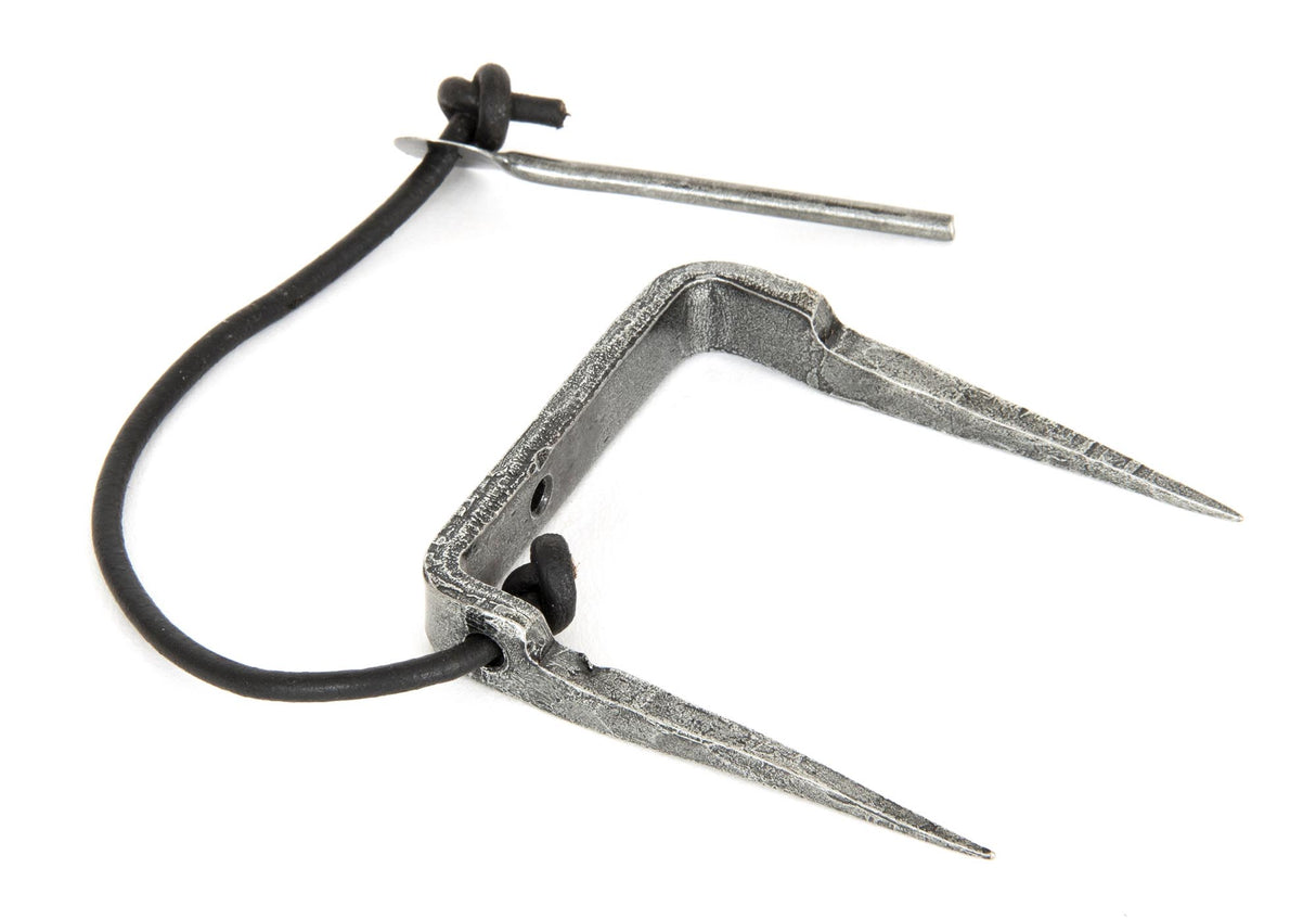 From The Anvil - Pewter Locking Staple Pin | Sku. 33648 | Trade Door Handles.
