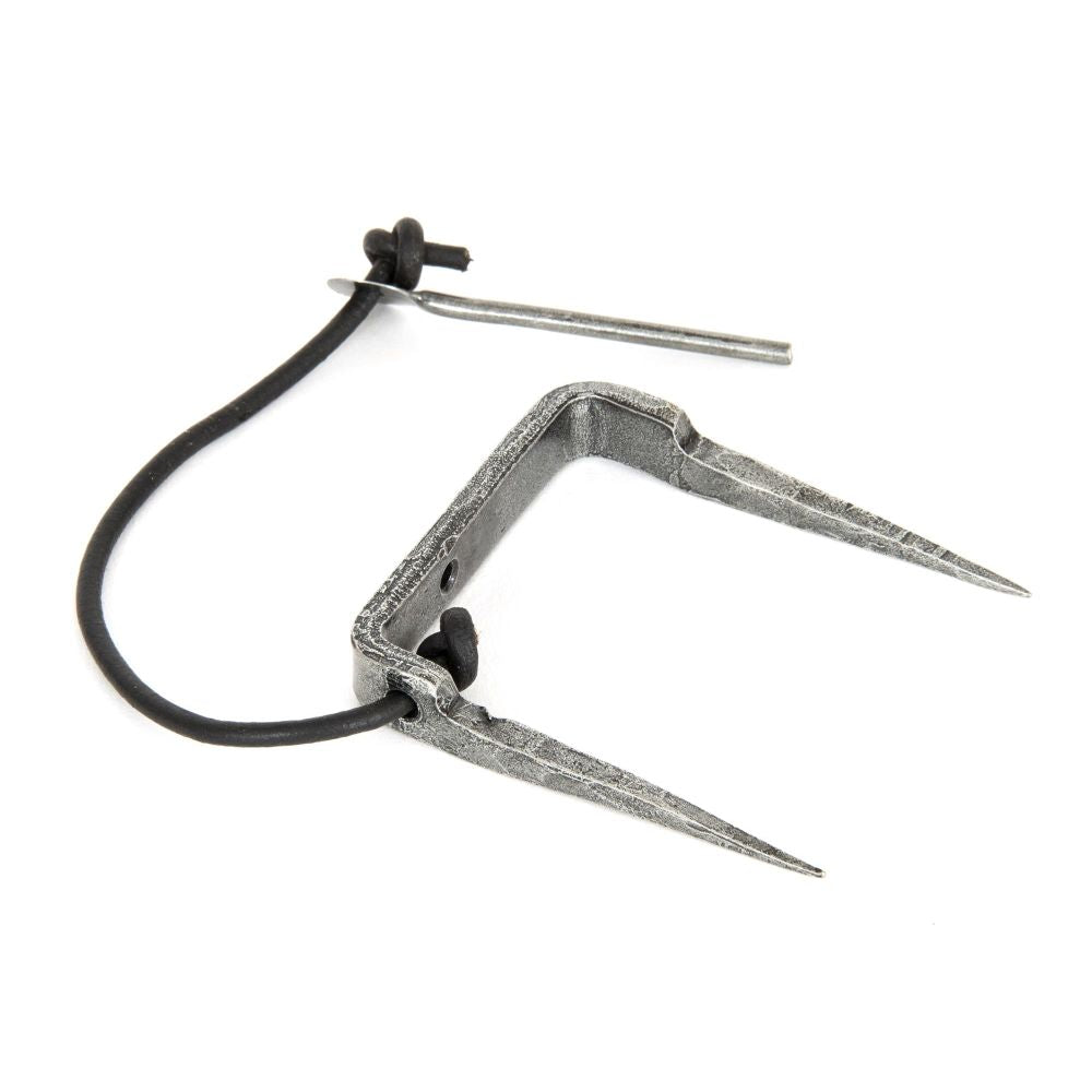 From The Anvil - Pewter Locking Staple Pin | Sku. 33648 | Trade Door Handles.