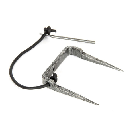 From The Anvil - Pewter Locking Staple Pin | Sku. 33648 | Trade Door Handles.