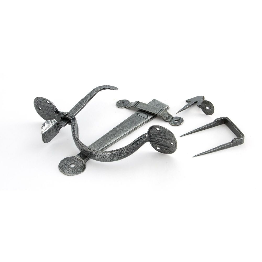 From The Anvil - Pewter Medium Bean Thumblatch | Sku. 33649 | Trade Door Handles.