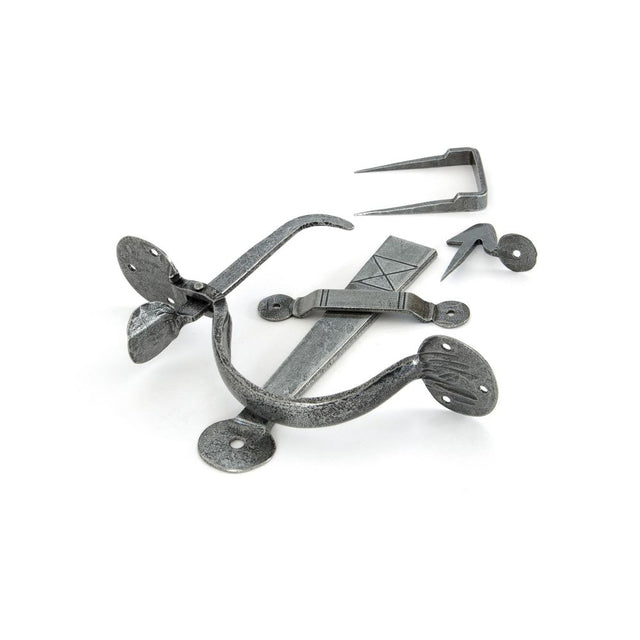 From The Anvil - Pewter Medium Bean Thumblatch | Sku. 33649 | Trade Door Handles.