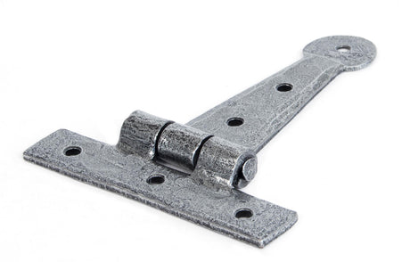 From The Anvil - Pewter 4" Penny End T Hinge (pair) | Sku. 33650 | Trade Door Handles.