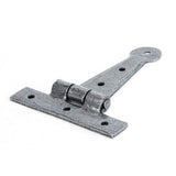 From The Anvil - Pewter 4" Penny End T Hinge (pair) | Sku. 33650 | Trade Door Handles.
