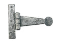 From The Anvil - Pewter 4" Penny End T Hinge (pair) | Sku. 33650 | Trade Door Handles.