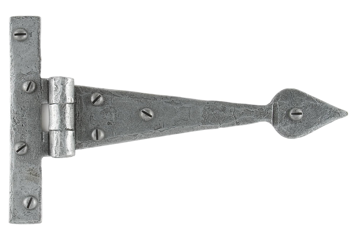 From The Anvil - Pewter 6" Arrow Head T Hinge (pair) | Sku. 33651 | Trade Door Handles.