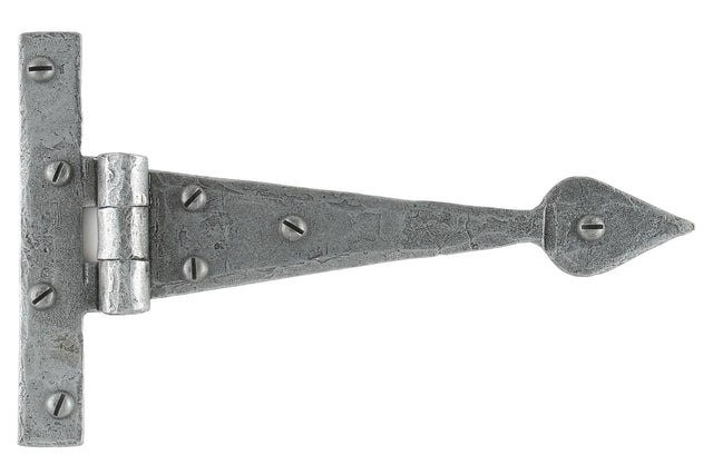 From The Anvil - Pewter 6" Arrow Head T Hinge (pair) | Sku. 33651 | Trade Door Handles.