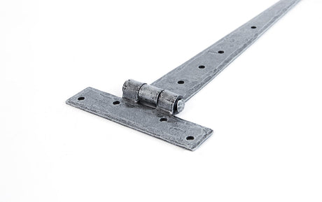 From The Anvil - Pewter 12" Penny End T Hinge (pair) | Sku. 33652 | Trade Door Handles.