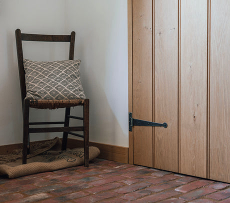 From The Anvil - Pewter 12" Penny End T Hinge (pair) | Sku. 33652 | Trade Door Handles.