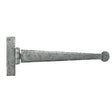 From The Anvil - Pewter 12" Penny End T Hinge (pair) | Sku. 33652 | Trade Door Handles.