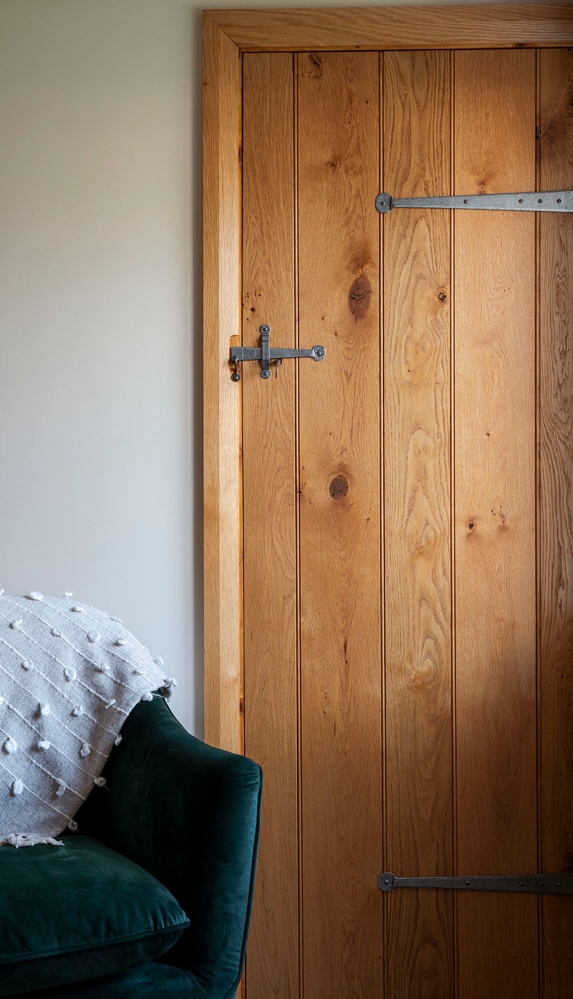 From The Anvil - Pewter 15" Penny End T Hinge (pair) | Sku. 33653 | Trade Door Handles.