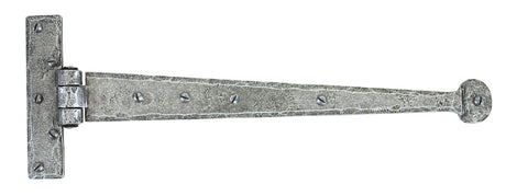 From The Anvil - Pewter 15" Penny End T Hinge (pair) | Sku. 33653 | Trade Door Handles.