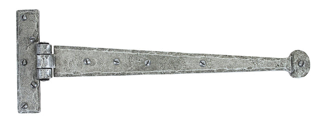 From The Anvil - Pewter 15" Penny End T Hinge (pair) | Sku. 33653 | Trade Door Handles.