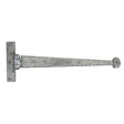From The Anvil - Pewter 15" Penny End T Hinge (pair) | Sku. 33653 | Trade Door Handles.