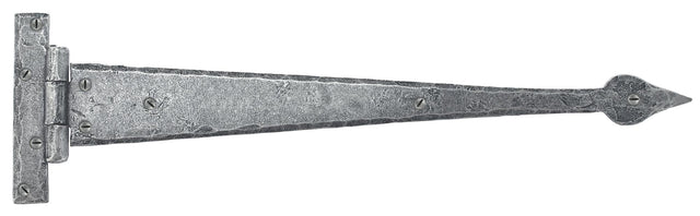From The Anvil - Pewter 18" Arrow Head T Hinge (pair) | Sku. 33654 | Trade Door Handles.