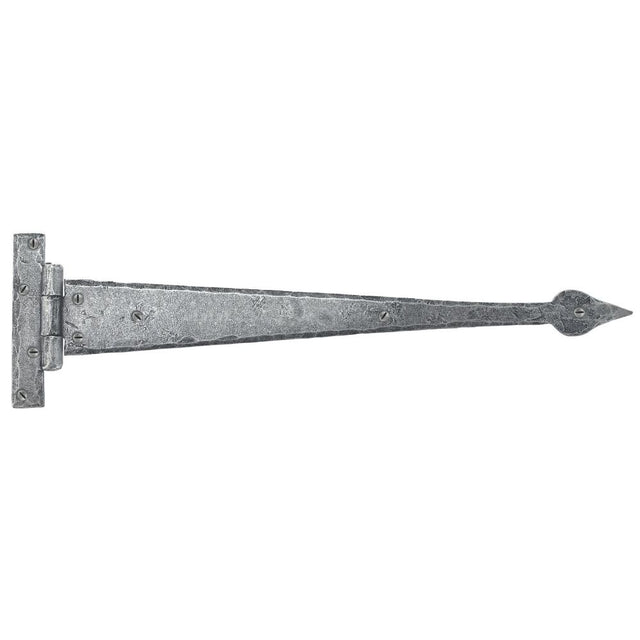 From The Anvil - Pewter 18" Arrow Head T Hinge (pair) | Sku. 33654 | Trade Door Handles.
