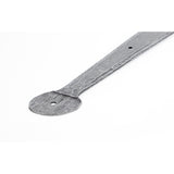 From The Anvil - Pewter 22" Penny End T Hinge (pair) | Sku. 33655 | Trade Door Handles.