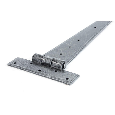 From The Anvil - Pewter 22" Penny End T Hinge (pair) | Sku. 33655 | Trade Door Handles.