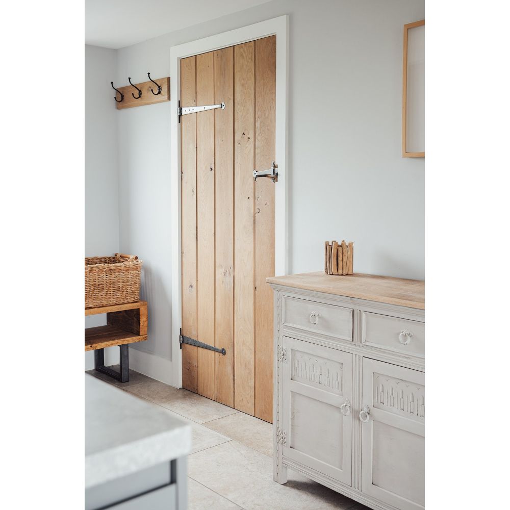 From The Anvil - Pewter 18" Penny End T Hinge (pair) | Sku. 33656 | Trade Door Handles.