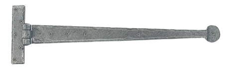 From The Anvil - Pewter 18" Penny End T Hinge (pair) | Sku. 33656 | Trade Door Handles.
