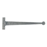 From The Anvil - Pewter 18" Penny End T Hinge (pair) | Sku. 33656 | Trade Door Handles.