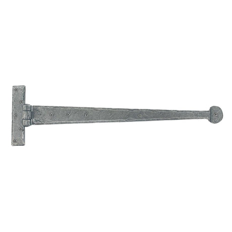 From The Anvil - Pewter 18" Penny End T Hinge (pair) | Sku. 33656 | Trade Door Handles.