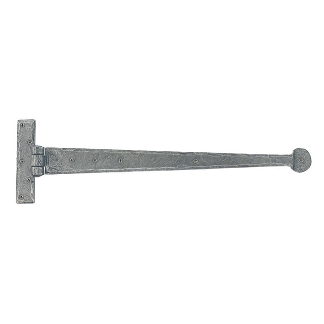 From The Anvil - Pewter 18" Penny End T Hinge (pair) | Sku. 33656 | Trade Door Handles.
