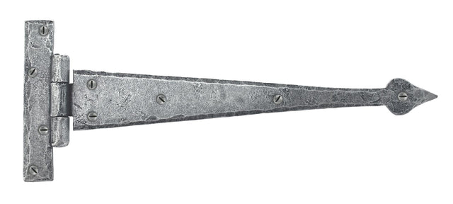 From The Anvil - Pewter 12" Arrow Head T Hinge (pair) | Sku. 33657 | Trade Door Handles.