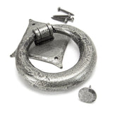 From The Anvil - Pewter Ring Door Knocker | Sku. 33658 | Trade Door Handles.