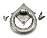 From The Anvil - Pewter Ring Door Knocker | Sku. 33658 | Trade Door Handles.