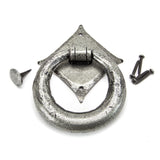 From The Anvil - Pewter Ring Door Knocker | Sku. 33658 | Trade Door Handles.