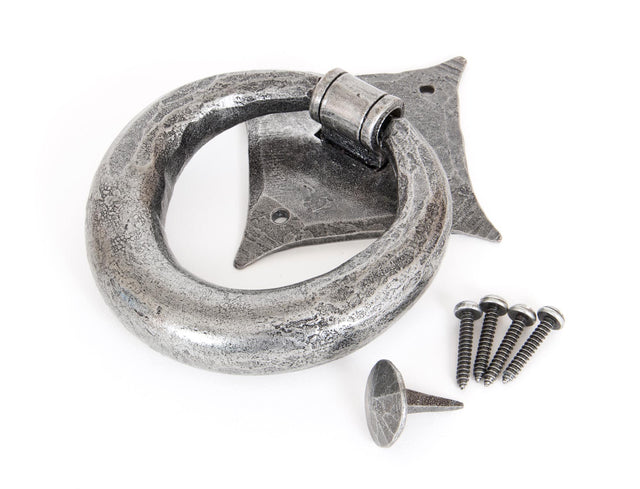 From The Anvil - Pewter Ring Door Knocker | Sku. 33658 | Trade Door Handles.