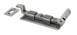 From The Anvil - Pewter 4" Cranked Door Bolt | Sku. 33659 | Trade Door Handles.