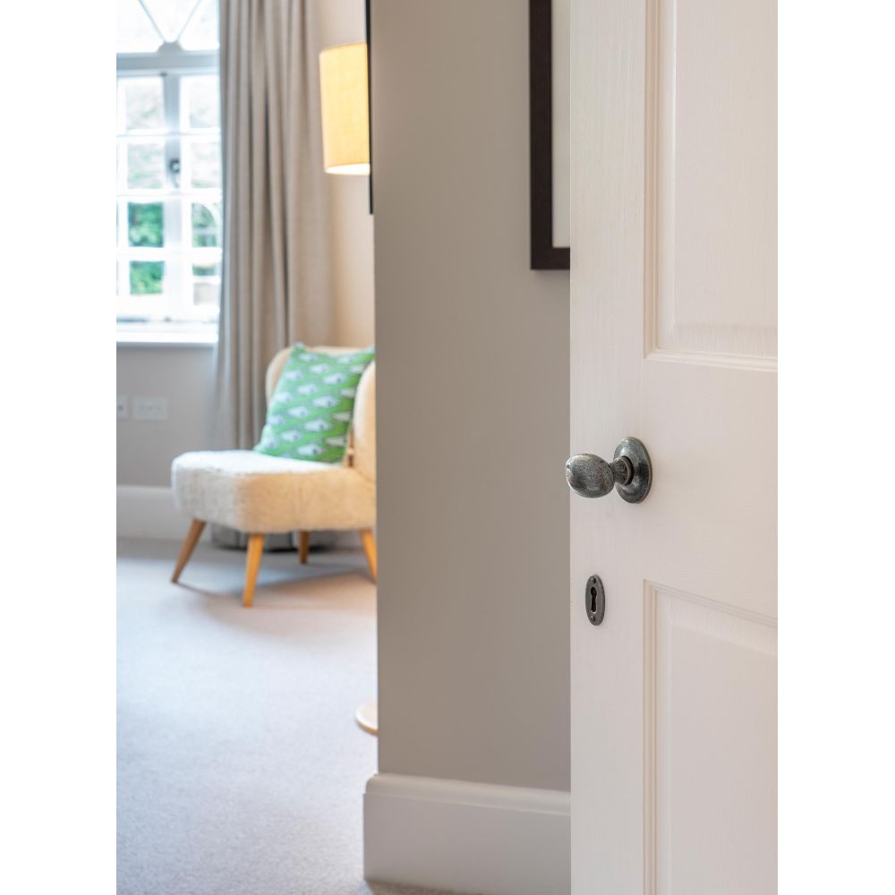 From The Anvil - Pewter Oval Escutcheon | Sku. 33665 | Trade Door Handles.