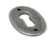 From The Anvil - Pewter Oval Escutcheon | Sku. 33665 | Trade Door Handles.