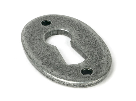 From The Anvil - Pewter Oval Escutcheon | Sku. 33665 | Trade Door Handles.
