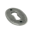 From The Anvil - Pewter Oval Escutcheon | Sku. 33665 | Trade Door Handles.