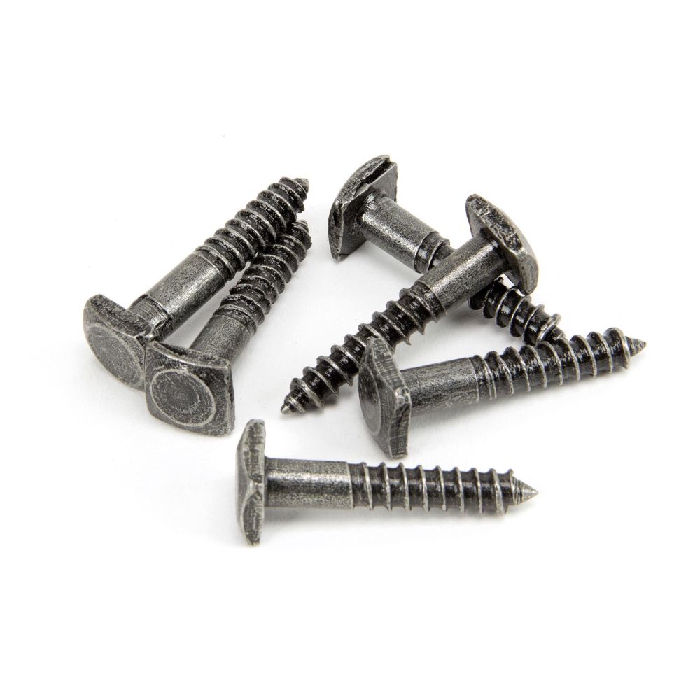 From The Anvil - Pewter Lagg Bolt for Cottage Latch (6) | Sku. 33666B | Trade Door Handles.
