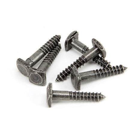 From The Anvil - Pewter Lagg Bolt for Cottage Latch (6) | Sku. 33666B | Trade Door Handles.