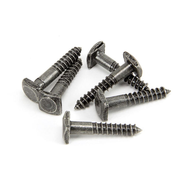 From The Anvil - Pewter Lagg Bolt for Cottage Latch (6) | Sku. 33666B | Trade Door Handles.