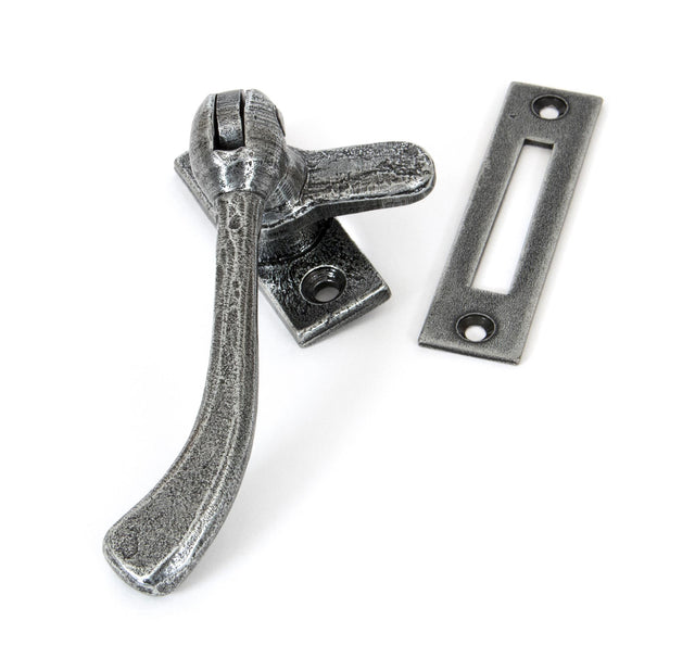 From The Anvil - Pewter Handmade Peardrop Fastener | Sku. 33668 | Trade Door Handles.