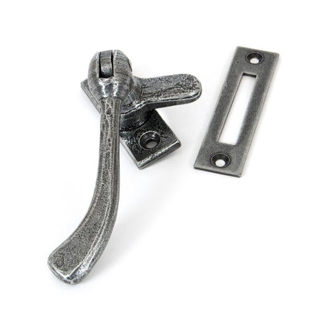 From The Anvil - Pewter Handmade Peardrop Fastener | Sku. 33668 | Trade Door Handles.