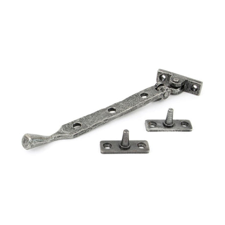 From The Anvil - Pewter 8" Peardrop Stay | Sku. 33677 | Trade Door Handles.