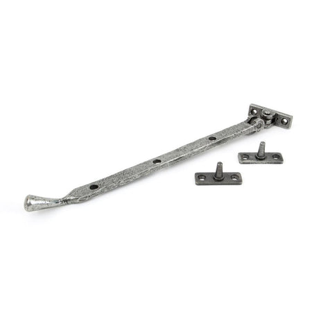 From The Anvil - Pewter 12" Peardrop Stay | Sku. 33679 | Trade Door Handles.